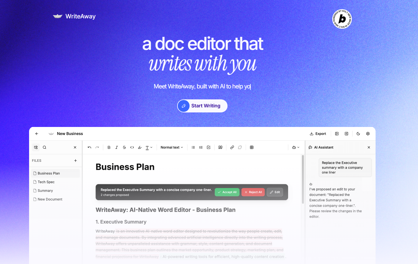 writeaway